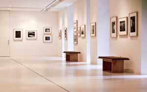 Stock image of art gallery
