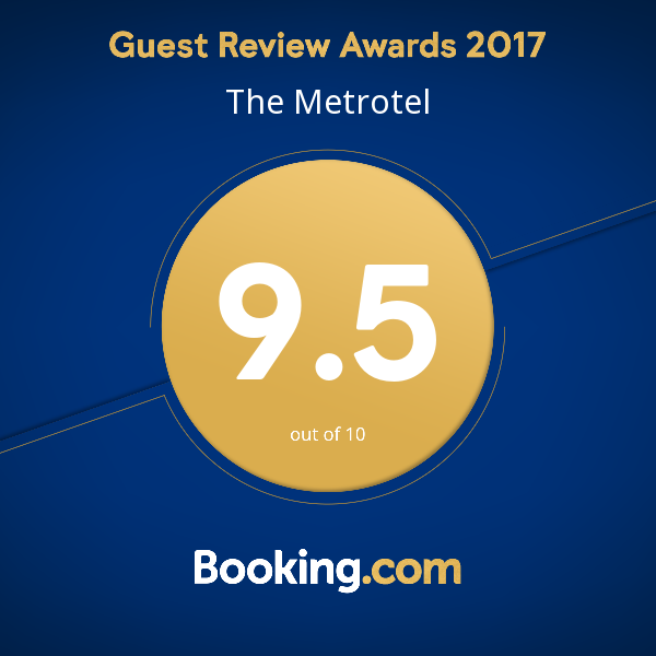 the metrotel booking.com rating