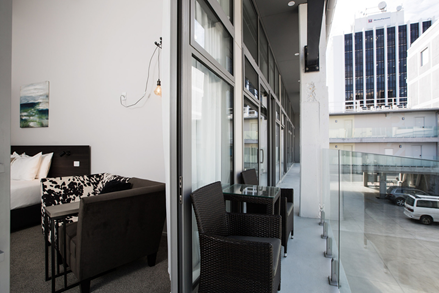 Mezzanine Studio Balcony